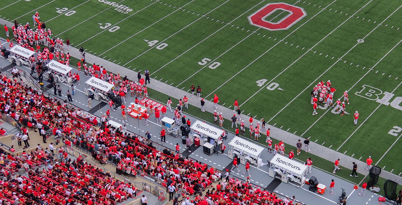 Football game at Ohio State