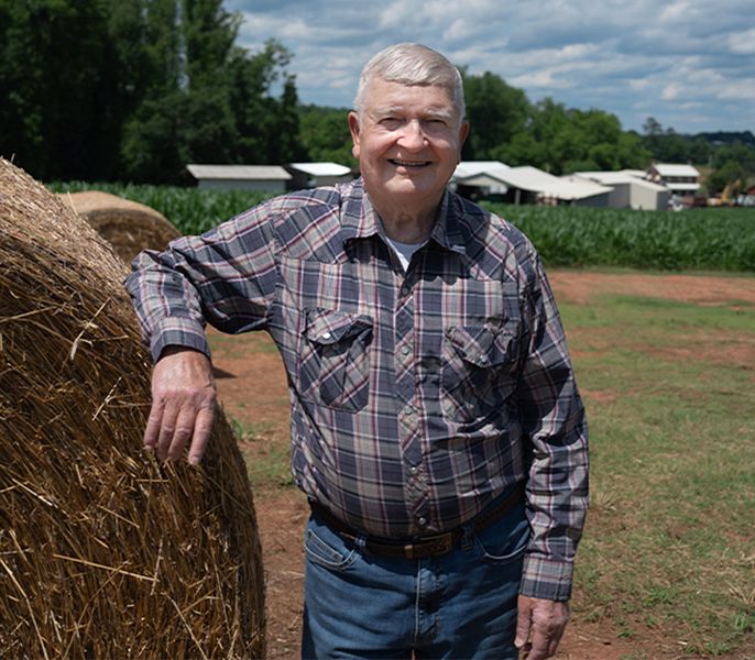 Jerry Wyant, owner of Wyant Family Farm